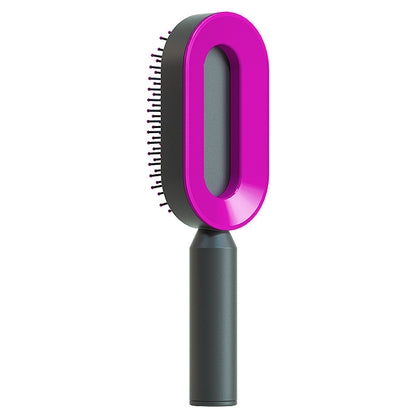 Womens Self Cleaning Airbag Hair Brush Comb