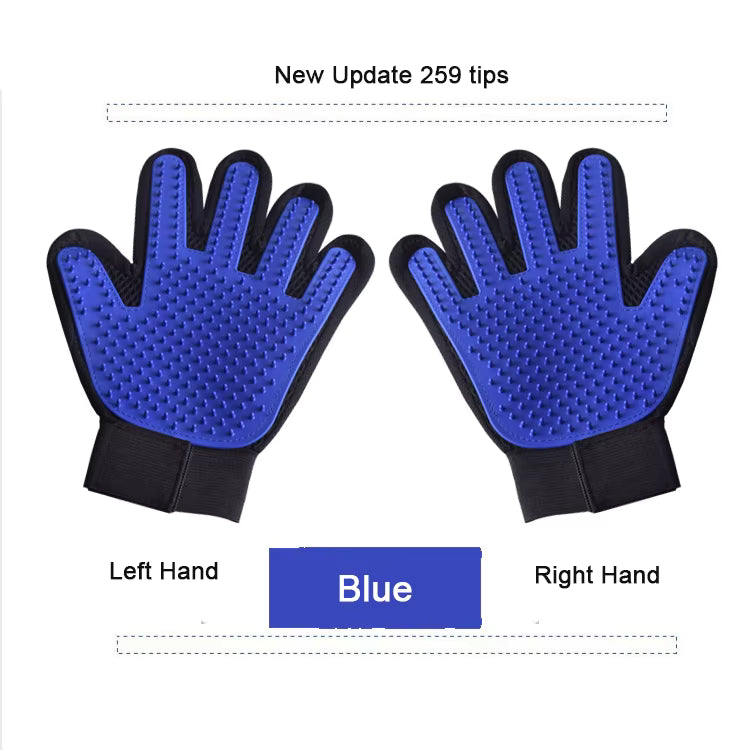 Pet Deshedding Glove Silicone Pet Hair Remover for Dog and Cat