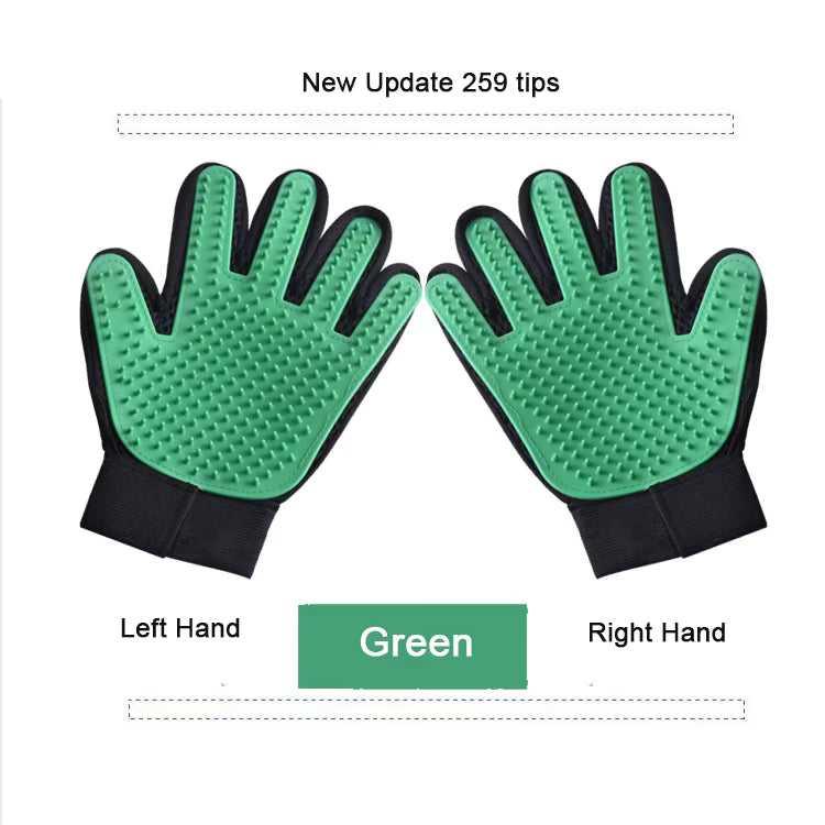 Pet Deshedding Glove Silicone Pet Hair Remover for Dog and Cat