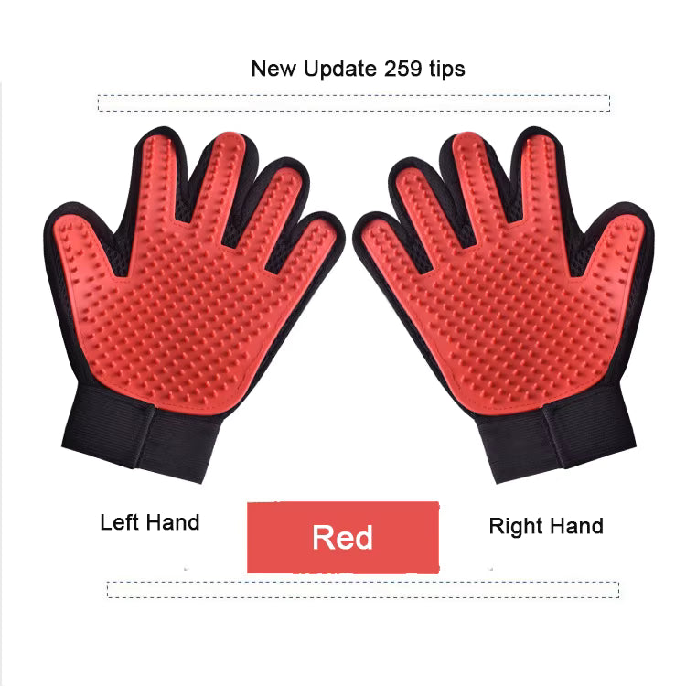 Pet Deshedding Glove Silicone Pet Hair Remover for Dog and Cat