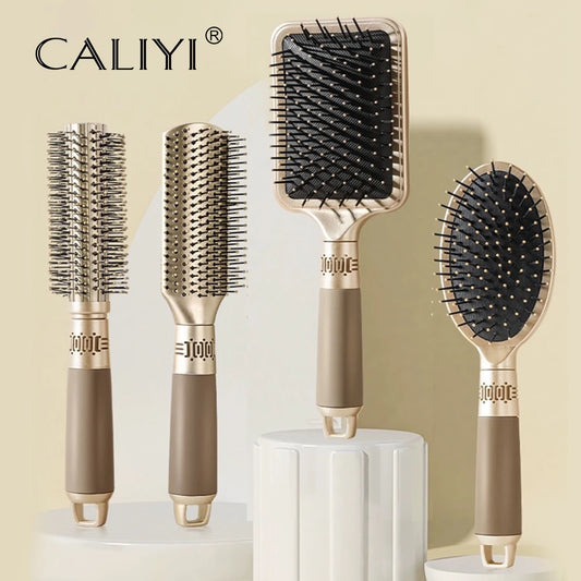 Hair Massage Air Cushion Comb Brush Scalp Hairbrush Detangle Anti Static Salon SPA Hairdressing Styling Tool Oval Round