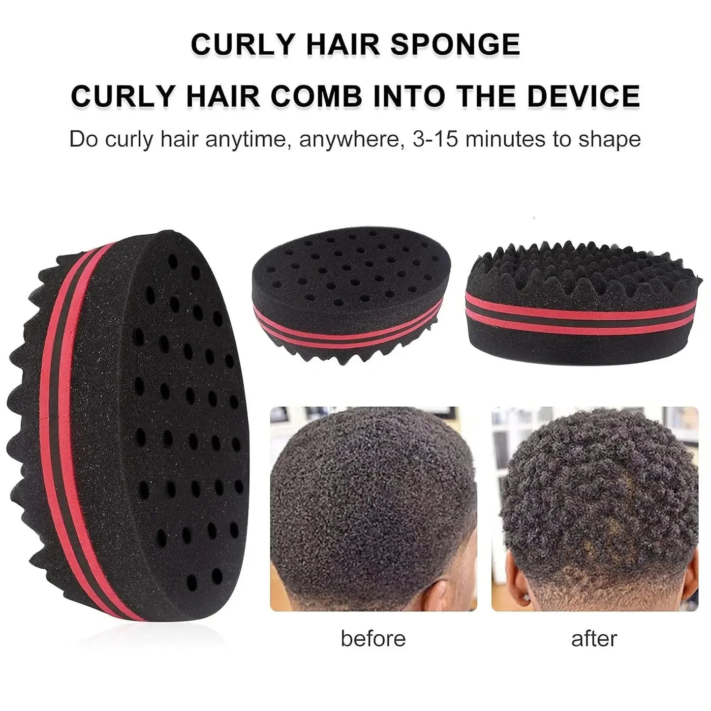Magic Twisted Hairstyle Sponge Styling Tools (WITH OPTIONS)